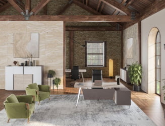 Шкаф средний с нишей Сирио СР.303.ВФ.ВХ.ВХ Вольфрам Белый / Sirio SR.303.WF.WH.WH