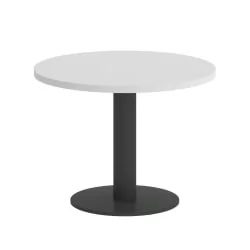 Стол журнальный круглый HOME OFFICE VR.SP-5-60.1G Белый/Антрацит металл Стол журнальный круглый HOME OFFICE VR.SP-5-60.1G Белый/Антрацит металл
