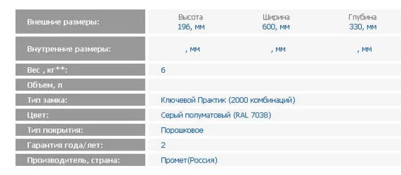 Индивидуальный шкаф кассира металлический AMB-15/2