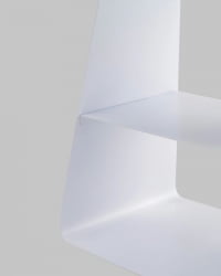 Журнальный столик Лейре металл белый / Leyre