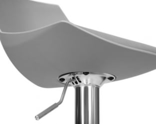 Стул барный DOBRIN ROCKY (серый)