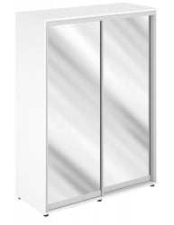 Шкаф-купе высокий с двумя зеркалами Сигма СГ.717.ОЛ.АЛ Дуб светлый / Sigma SG.717.OL.AL