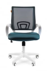 Кресло оператора Chairman 696 white TW-18 Зеленое