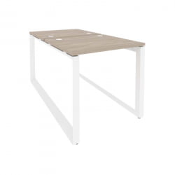 Рабочая станция на О-образном м/к ОНИКС О.МО-Д.РС-2.0.7 Дуб Аттик/Белый / ONIX O.MO-D.RS-2.0.7