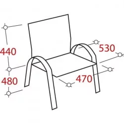 Конференц-кресло Echair-422 KR 325295 Черное