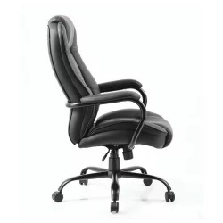 Кресло офисное BRABIX Heavy duty HD-002 экокожа Черный
