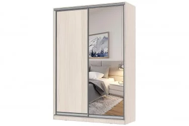 Шкаф-купе 2-х дверный Виктория 1600х584х2300, Бодега светлая 16ДЛДЗ-ПП-Бс 310-307