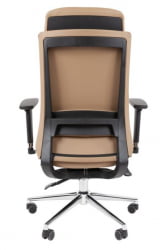 Офисное кресло CHAIRMAN 500 LUX экокожа Бежевый