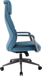 Кресло руководителя Еверпроф Шангхаи Ткань Синий / Everprof Shanghai
