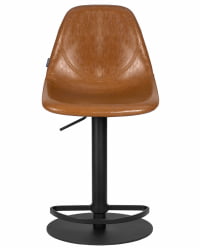 Стул барный DOBRIN ROME (коричневый винтажный PU (MS09))