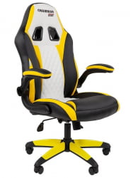 Игровое кресло CHAIRMAN Chairman гаме 15 Черный Желтый Белый / game