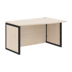 Стол письменный правый КСТЕН-КП КСКПCТ 149Х Р Бук Тиара Антрацит / XTEN-QP XQPCT 149H R