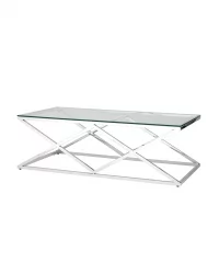 Стол журнальный ИНСИГНИЯ 120x60 Серебро Стол журнальный ИНСИГНИЯ 120x60 Серебро