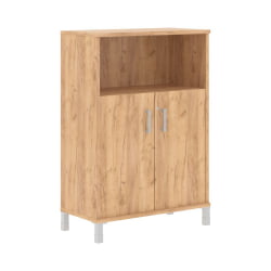 Стеллаж дверь ДСП с замком В420.3 Дуб Бофорд