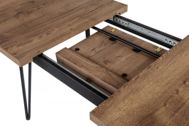 Стол Диего раздвиж.120-160 Галифакс Табак/Бабочка