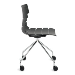 Стул офисный HANSEN (mod. 606-1) Черный/хром