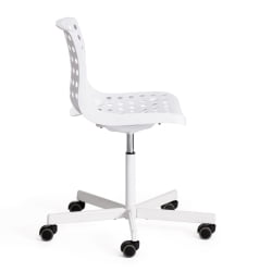 Офисное кресло SKALBERG OFFICE (mod. C-084-B) металл/пластик, 46 х 59 х 75-90 см, White (белый)