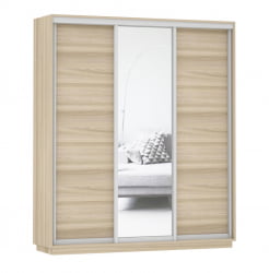 Шкаф-купе Экспресс Медиум-1 1800х2200х Ясень шимо светлый / 1800х2200h