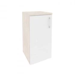 Шкаф низкий узкий левый ОНИКС О.СУ-3.1(Л) Денвер Светлый/Белый / ONIX O.SU-3.1(L)