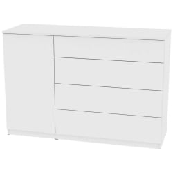 Комод Калисто(K42)923х1352х468PUSHtoOPEN(Белый)