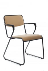 Кресло Nix Plus RCH OMKL-04B Бежевый/Металл Черный