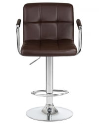 Стул барный DOBRIN KRUGER ARM (коричневый) 2 шт