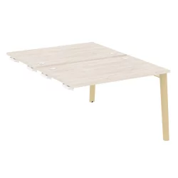 Стол-приставка двойной к опорным элементам ОНИКС ВООД ОВ.Д.СПР-2.8 Денвер Светлый/Светлый / ONIX WOOD OW.D.SPR-2.8