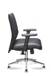 Офисное кресло Майк | Крестовина: хром паук | Подлокотники: 709 | Низкая спинка: Б / B
