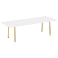 Стол переговорный ОНИКС ВООД ОВ.ПРГ-25 Белый Бриллиант/Светлый / ONIX WOOD OW.PRG-25