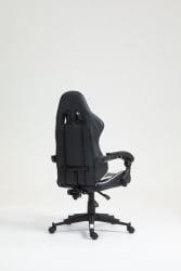 Кресло спортивное TopChairs Shadow черно-белый