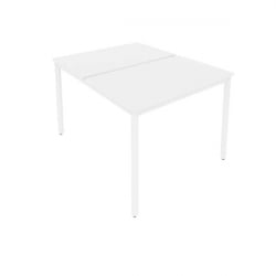 Рабочая станция на металлокаркасе СЛИМ СЙСТЕМ С.СП-3.2 Белый-Белый / SLIM SYSTEM