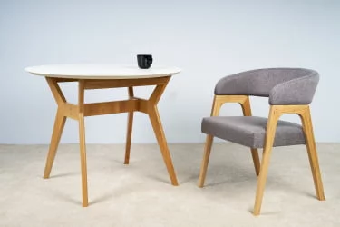 Стол Нарвик круглый д.960 Белый