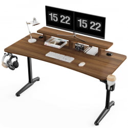 Геймерский стол EUREKA GIP 60 Walnut