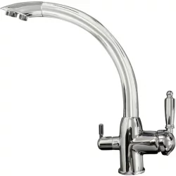 Смеситель Кухонный Zigmund and Shtain 1500 Нерж.Полир