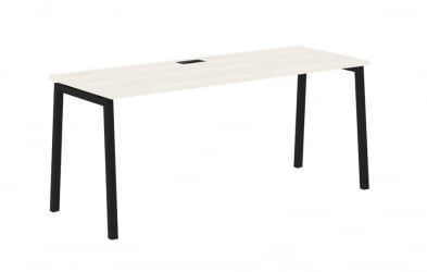 Стол письменный ЕДИС ЕЛСТ 1767 Ясень Траун Черный / EDIS ELST