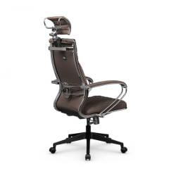 Кресло руководителя Metta L 2c 44C/K116 Infinity Easy Clean (MPES) Комплект 6 Светло-коричневое