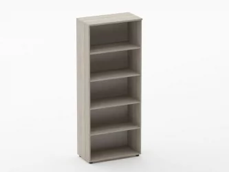 Шкаф высокий открытый Глассй 6.19.101 Дуб сантана светлый / Glassy