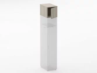 Антресоль глубокая Glassy 6.04.14Пр Дуб сантана светлый