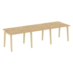 Стол переговорный (3 столешницы) ONIX WOOD OW.PRG-3.1 Тиквуд Светлый/Светлый Стол переговорный (3 столешницы) ONIX WOOD OW.PRG-3.1 Тиквуд Светлый/Светлый