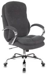 Кресло руководителя Бюрократ T-9950SL Fabric серый Alfa 44