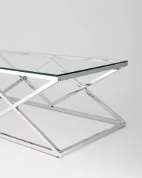 Стол журнальный ИНСИГНИЯ 120x60 Серебро Стол журнальный ИНСИГНИЯ 120x60 Серебро