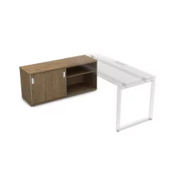 Тумба купе опорная GLOSS LINE 9НТ.015 Teakwood