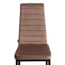 Стул Easy (mod. JSC02-1) металл, флок, 41 х 52 х 96 см, Beige (бежевый) HLR8 / черный Стул Easy (mod. JSC02-1) металл, флок, 41 х 52 х 96 см, Beige (бежевый) HLR8 / черный