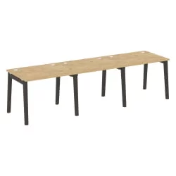 Рабочая станция ОНИКС ВООД ОВ.РС-3.1.8 Тиквуд Светлый/Темный / ONIX WOOD OW.RS-3.1.8