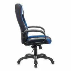 Кресло игровое BRABIX PREMIUM Rapid GM-102 Черный-синий