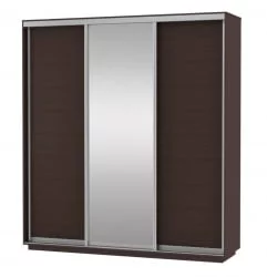 Шкаф-купе в коридор Экспресс Медиум-1 1800х2200х Дуб венге / 1800х2200h