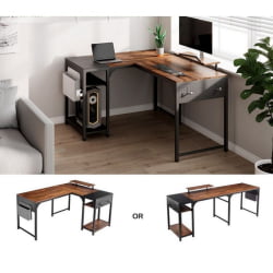 Письменный стол с надстройкой EUREKA ZX-L150B-RWB с шириной 150 см Reclaimed Wood