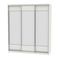 Шкаф-купе B-230х200х60-3(ВД-D8D8D8)