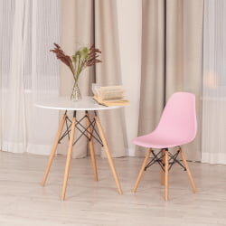 Стул CINDY (EAMES) (mod. 001) Светло-розовый/light pink