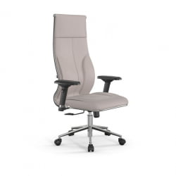 Кресло руководителя Мetta L 1m 46/4D Infinity Easy Clean (MPES) Комплект 7 Светло-бежевое